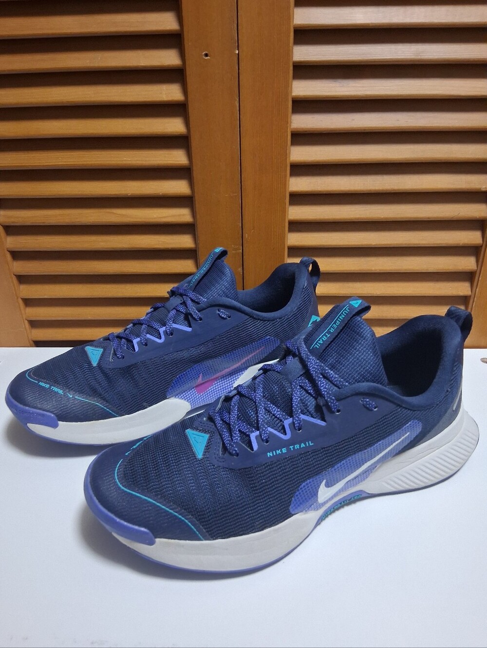 Nike Juniper Trail 3 Midnight Navy Men's Running Shoe * Size: 11.5